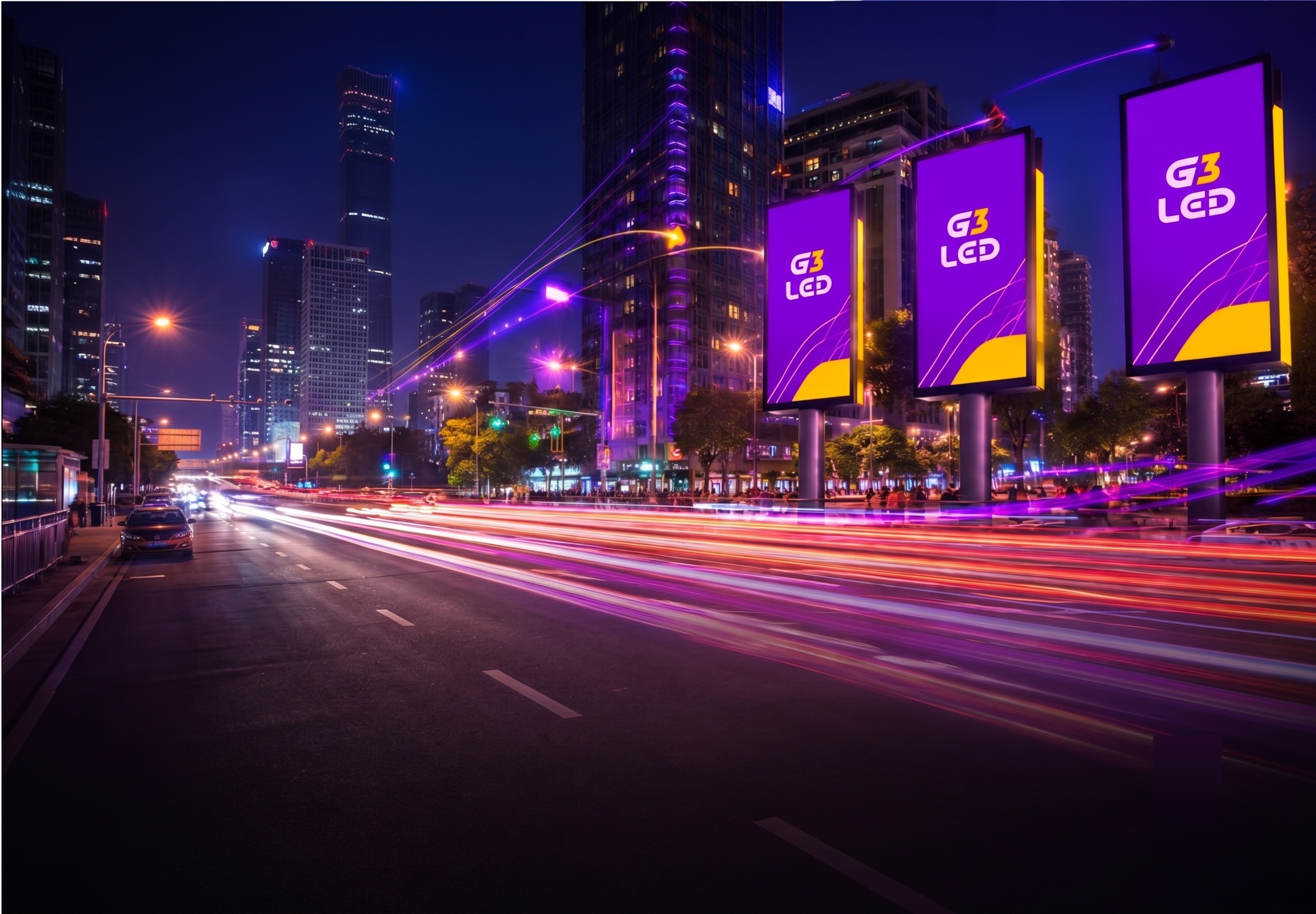 Circuito G3 LED, 19 telas digitais no Grande Recife