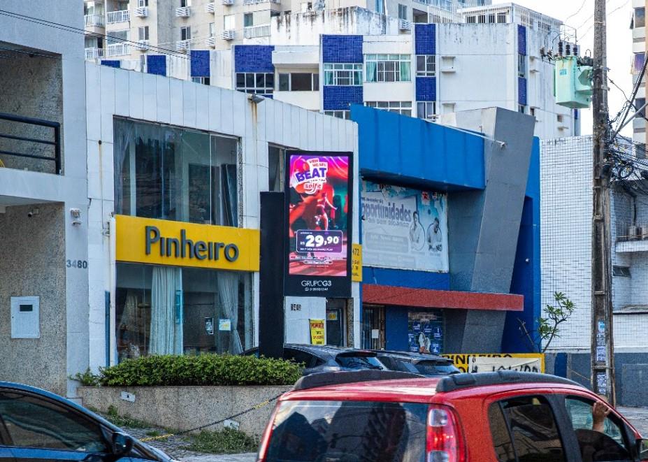Painel G3 LED na Av. Bernardo Vieira de Melo – Piedade, Jaboatão